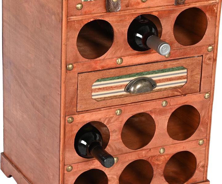 Actual product image Esprit Bottle rack Home Brown Poplar 40 x 35,5 x 71 cm (40 x 35.50 x 71 cm)