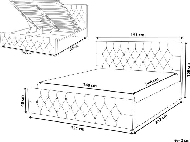 Actual product image Beliani Amiens (140 x 200 cm)