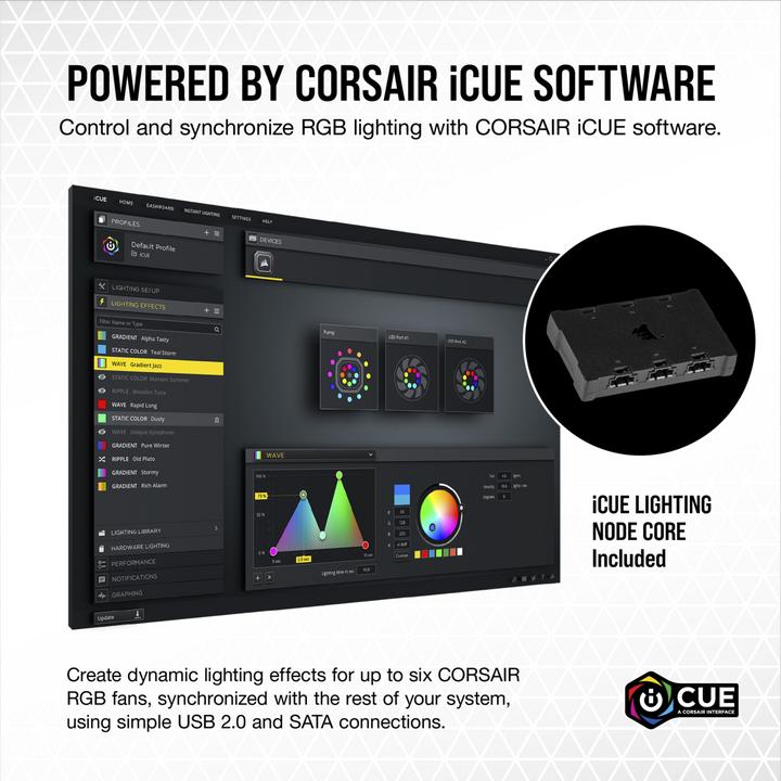 Produktbild Corsair ML140 Rgb Elite (140 mm, 2 x)