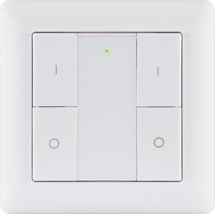 Paulmann Draadloze wandschakelaar ZigBee Aan / Uit / Dimmer, Wit