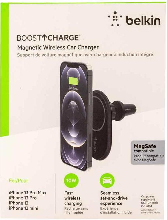 Productafbeelding Belkin Magnetic Wireless Car Charger