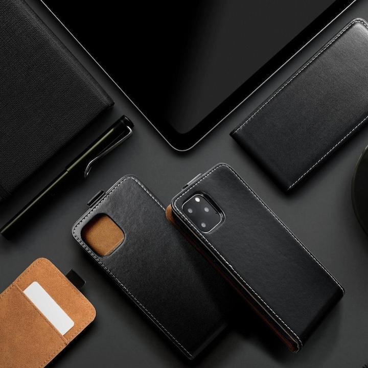 Produktbild Forcell Book case OEM SLIM FLEXI FRESH Flip case for XIAOMI Redmi 9 black (Xiaomi Redmi 9)