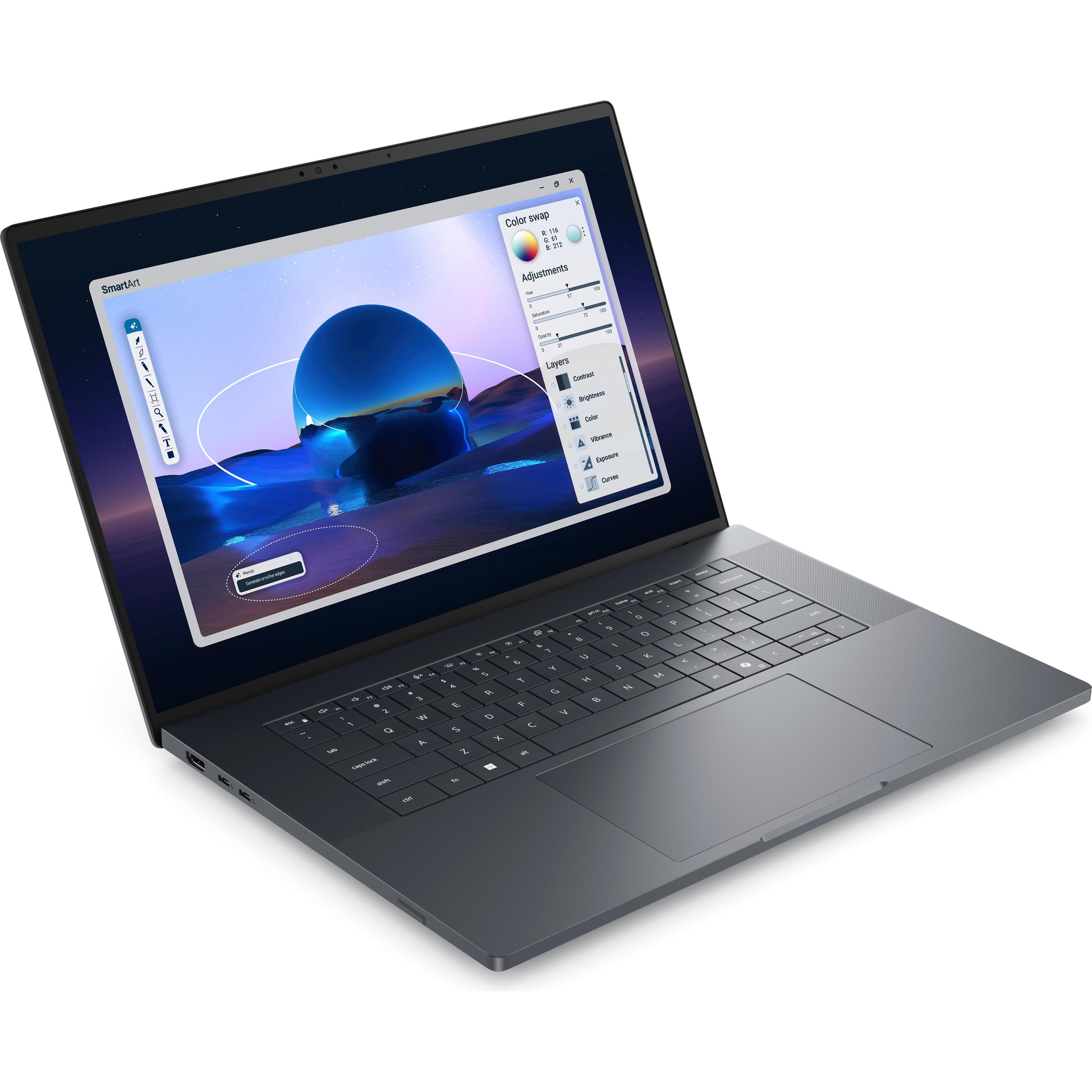 Dell PRO MAX PREMIUM 16 MA16250 (16", 67.11 GB, 1000 GB, DE), Notebook, Schwarz