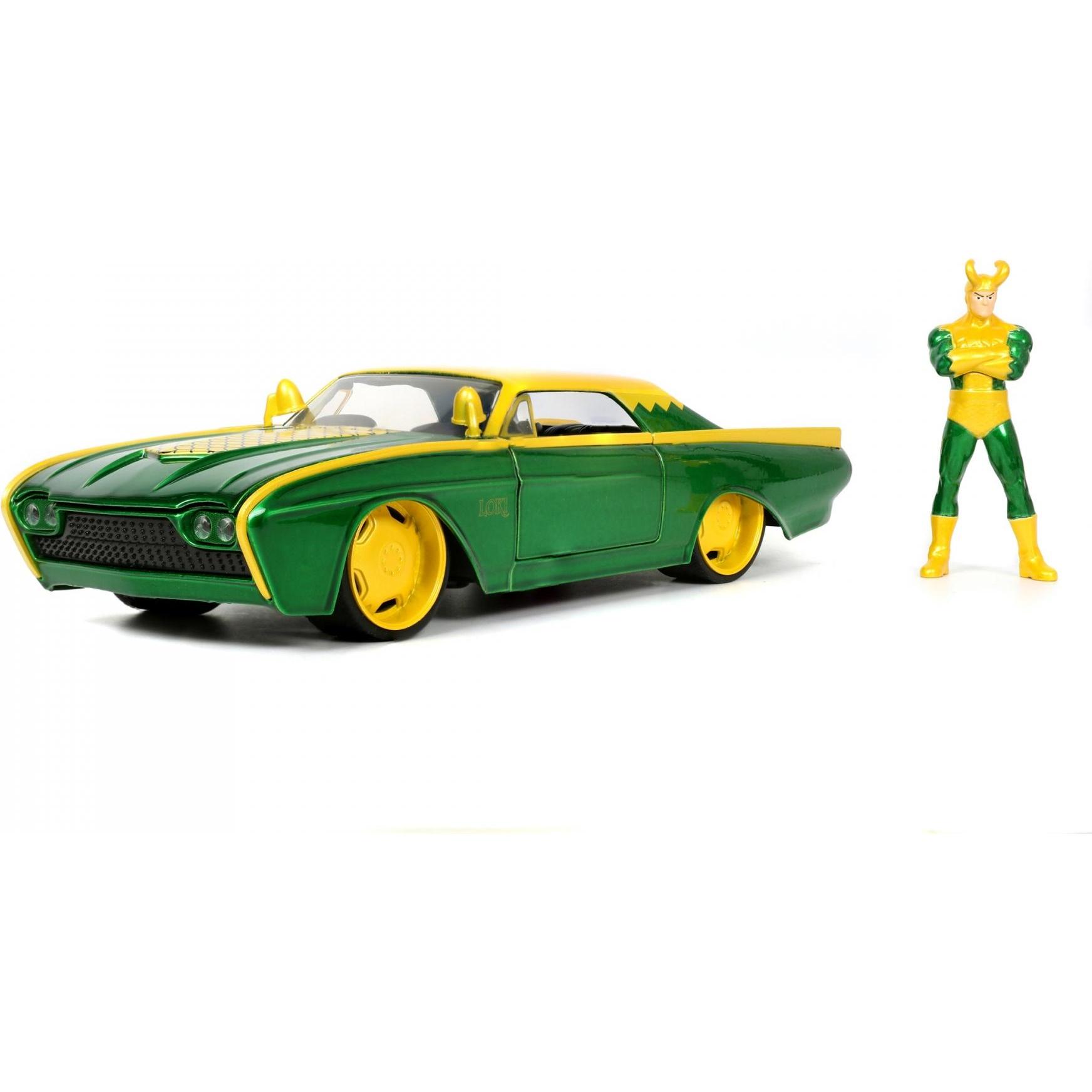 Jada Marvel LokiFord Thunderbird 1:24