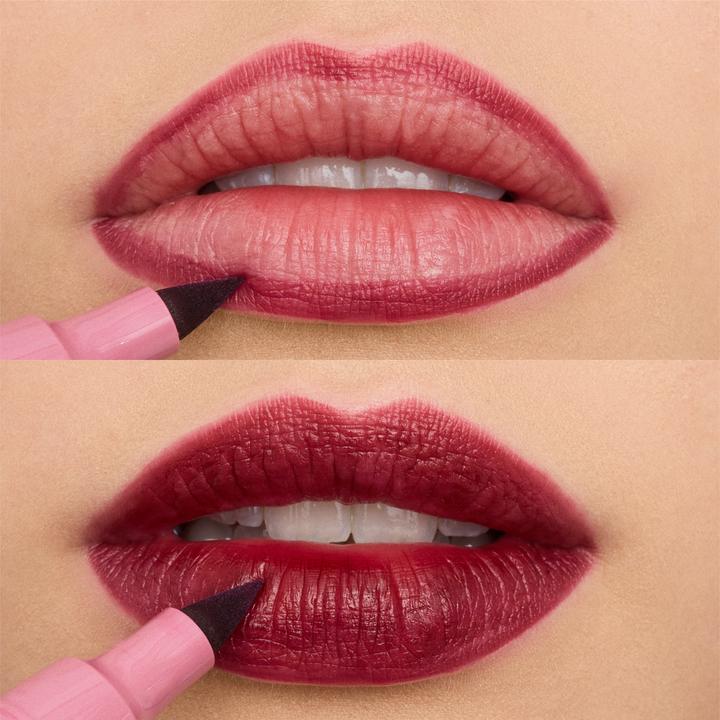 Actual product image essence line n' stain (01 Everyone's Nude-Pink)