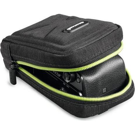Cullmann OSLO Compact 400 black/lemon, camera bag (Kamera Schultertasche), Kameratasche, Schwarz