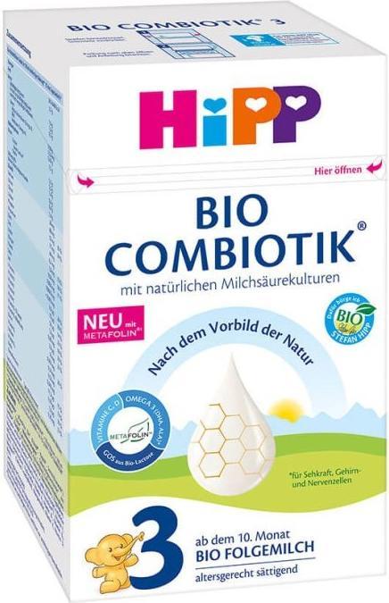 Image du produit Hipp 3 bio combiotik pdr (600 g, à partir de 10 m.)