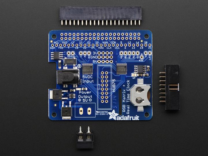 Produktbild Adafruit RGB Matrix HAT RTC für Raspberry Pi (Shield)