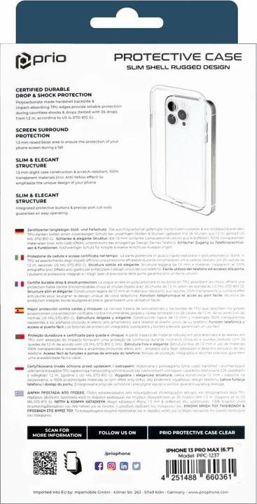 Produktbild prio Protective Case (Apple iPhone 13 Pro Max)