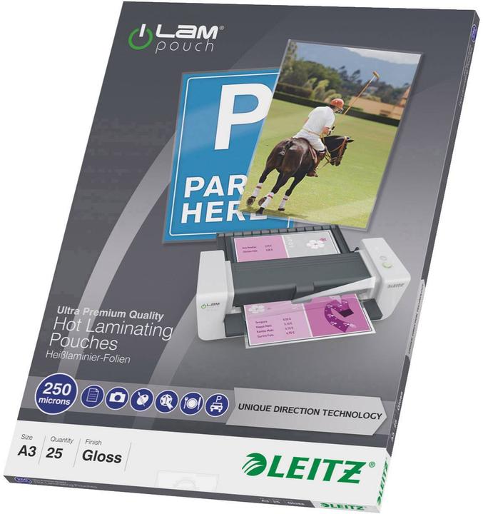 Produktbild Leitz Laminierfolie (A3, 25 Stk., 250 µm)