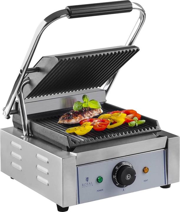Actual product image Royal Catering Contact Grill - 1 x 1800 Watt