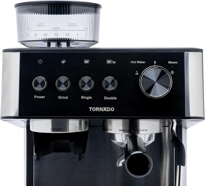 Productafbeelding Tornado Volautomatische koffiemachine TCM-5431-GS / roestvrij staal en zwart