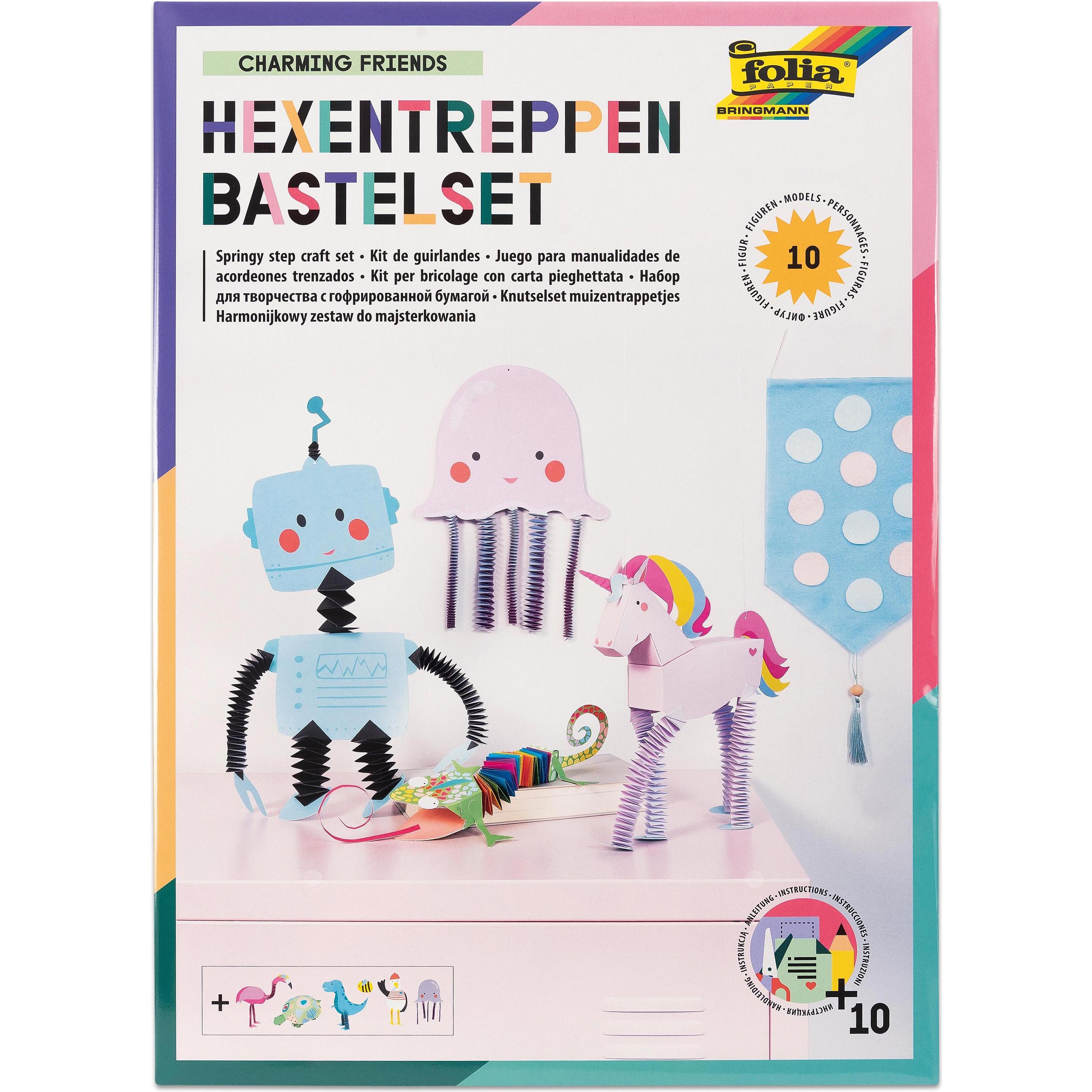 Folia Hexentreppen-Set Charming Friends