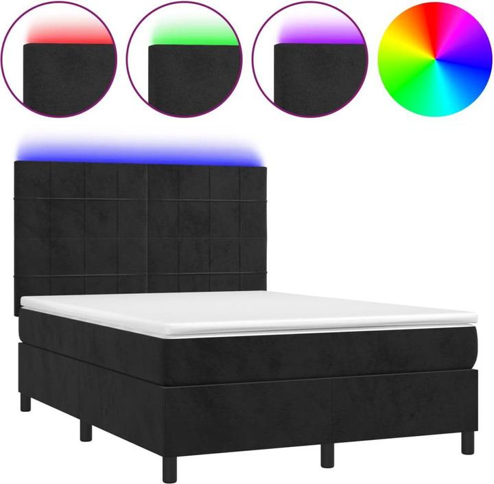 Produktbild vidaXL Boxspringbett (140 x 190 cm)