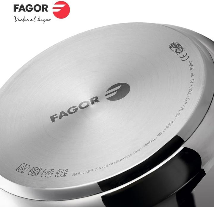 Actual product image Fagor Express-Kessel Set Rapid 18/10 2 Stücke (22 x 12 cm)