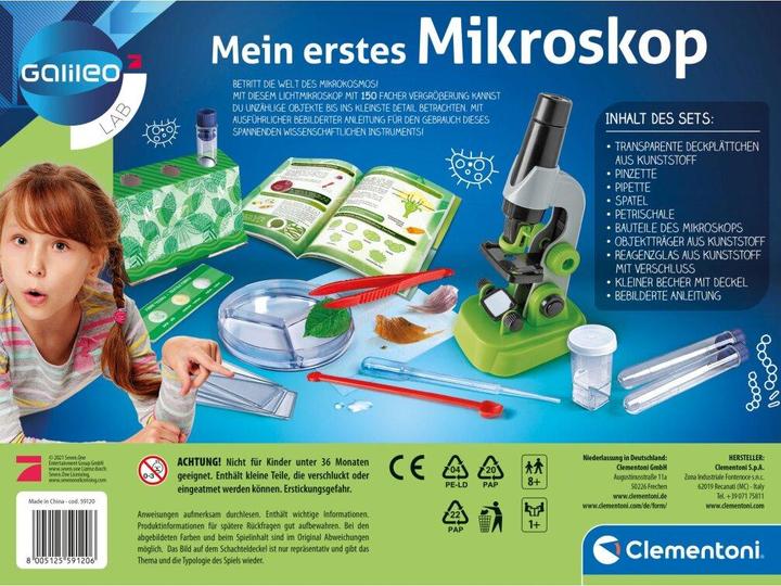 Image du produit Clementoni Mon premier microscope