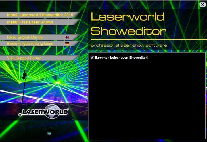 Image du produit Laserworld Logiciel DMX Showeditor 2015 S
