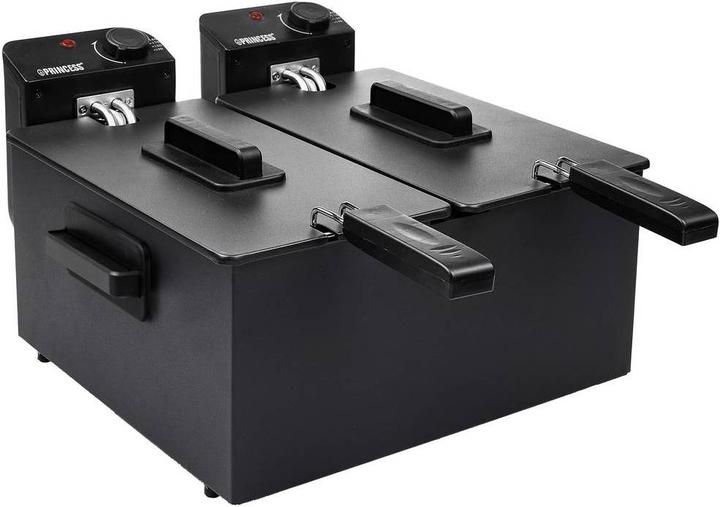 Actual product image Princess Stainless steel double deep fryer