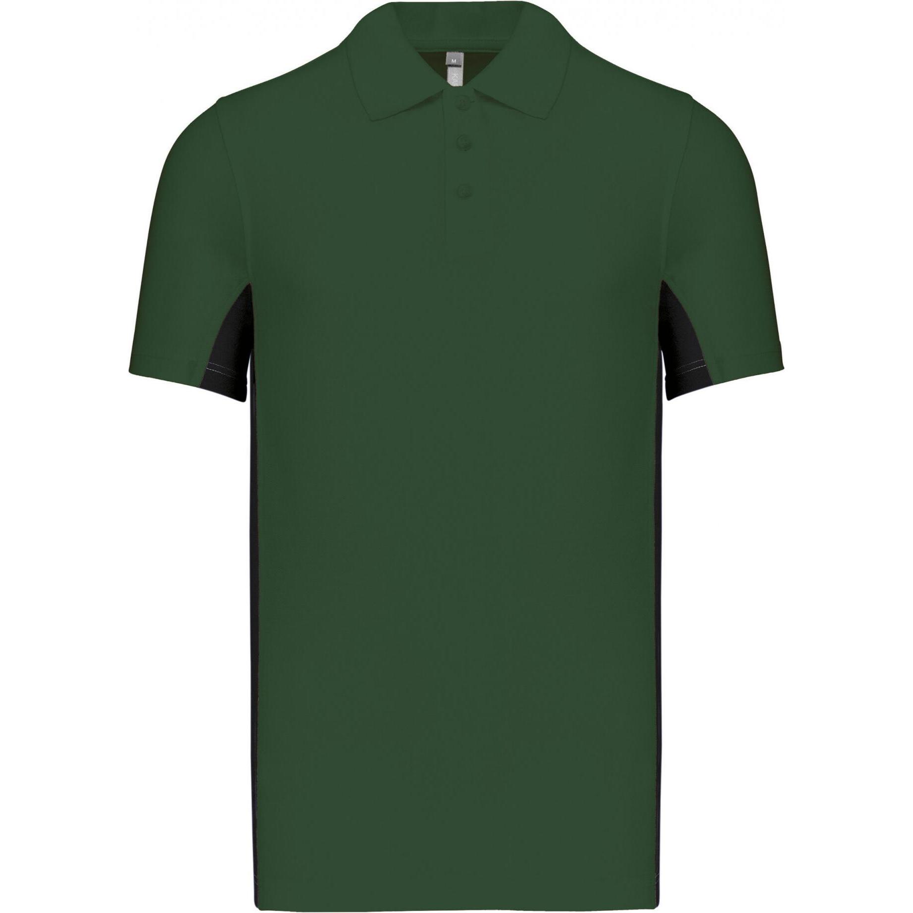 Kariban, Herren, Shirt, Flag, Grün, Schwarz, (M)