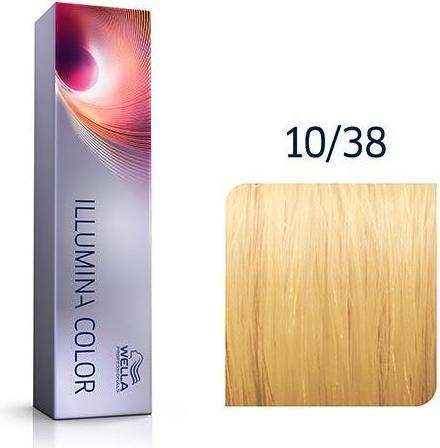 Produktbild Wella Illumina Color (10/38 hell-lichtblond gold-perl)