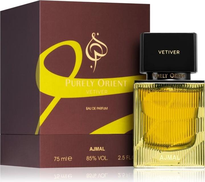 Actual product image Ajmal Purely Orient Vetiver - EDP - Volume: 75 m (Eau de parfum, 75 ml)