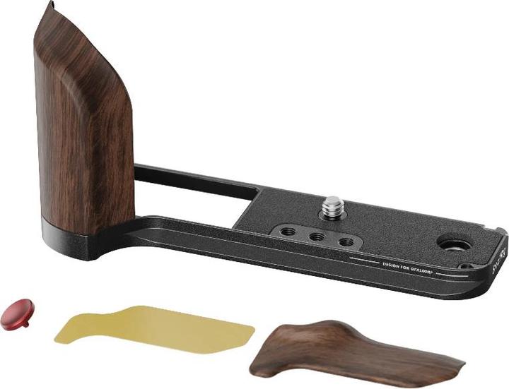Image du produit SmallRig L-Winkel mit Holzgriff für FUJIFILM GFX100RF Schwarz (Cage)