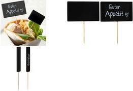 Image du produit Papstar Fingerfood - Picker "Blackboard" (tableau noir) (100 x)