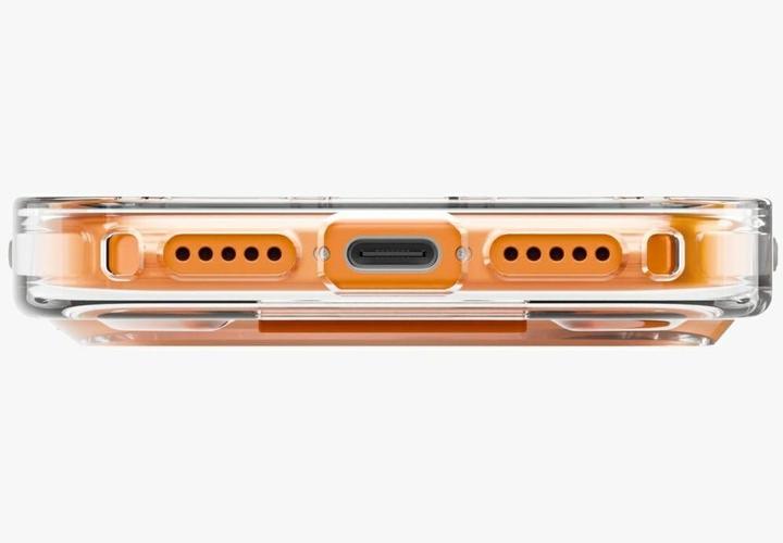 Produktbild Uniq Heldro Air Case for iPhone 17 Pro Magclick Charging Orange (Apple iPhone 17 Pro)