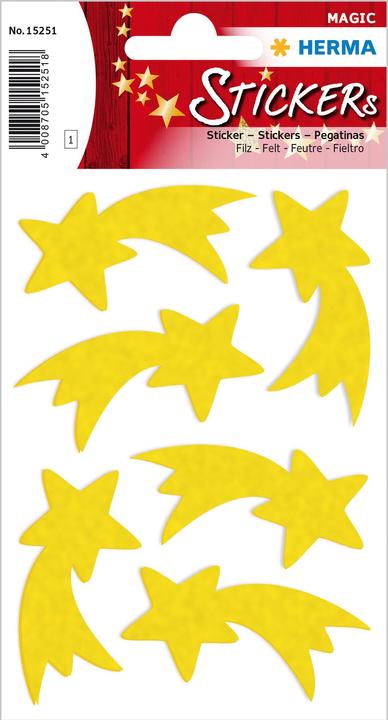 Produktbild HERMA Sticker Sterne (6 Sticker)