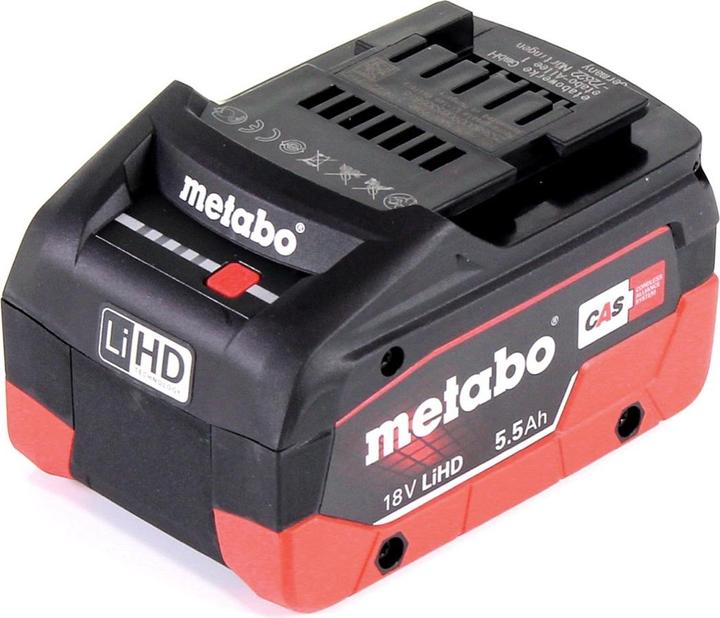 Produktbild Metabo BH 18 LTX BL 16 Akku Bohrhammer 18 V 1.3 J SDS-plus Brushless + 1x Akku 5,5 Ah + MetaBOX - oh