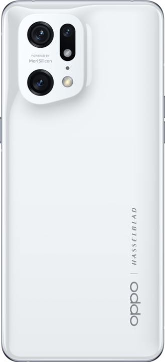 Actual product image OPPO Find X5 Pro (256 GB, Ceramic White, 6.70", Hybrid Dual SIM + eSIM, 50 Mpx, 5G)