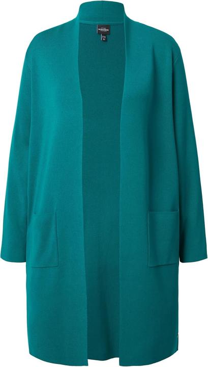 Produktbild Ulla Popken Strickjacke, lange, offene Form, weicher Feinstrick (46, 48)