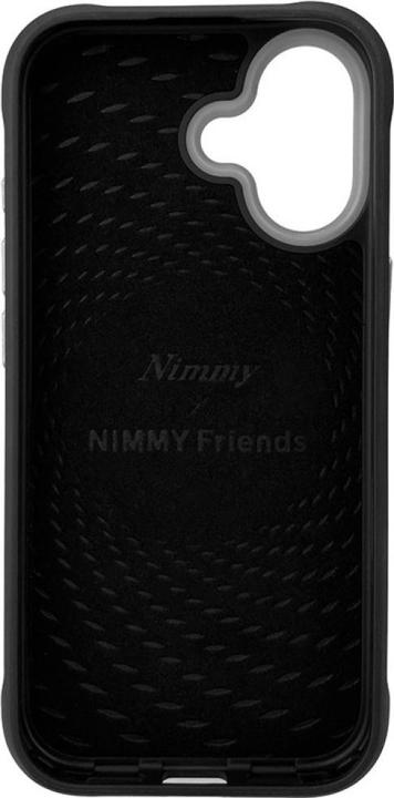 Produktbild Nimmy Etui Big Eyed Pet 2.0 Dog do iPhone 17 czarny (Apple iPhone 17)