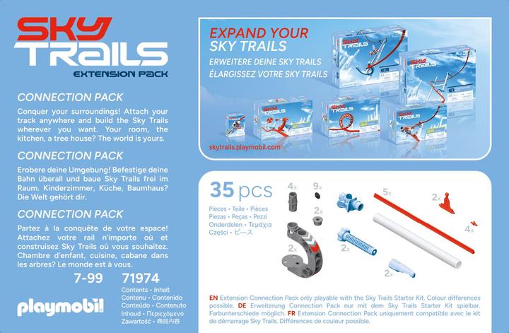 Actual product image Playmobil 71974 Sky Trails: Connection Pack