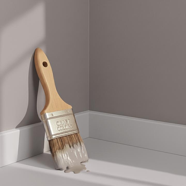 Actual product image Craft Colors Wall colour noble matt (Warm grey No. 730, 5 l)