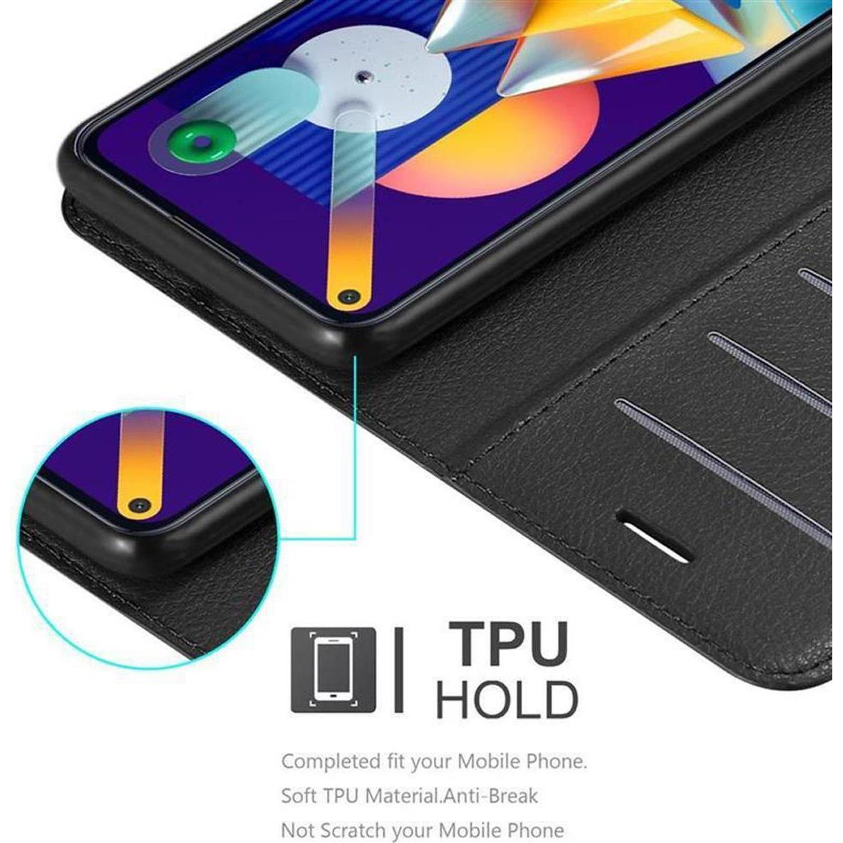 Thumbnail - Cadorabo Book mit Standfunktion Cover (Samsung Galaxy A11, Samsung Galaxy M11), Smartphone Hülle, Schwarz
