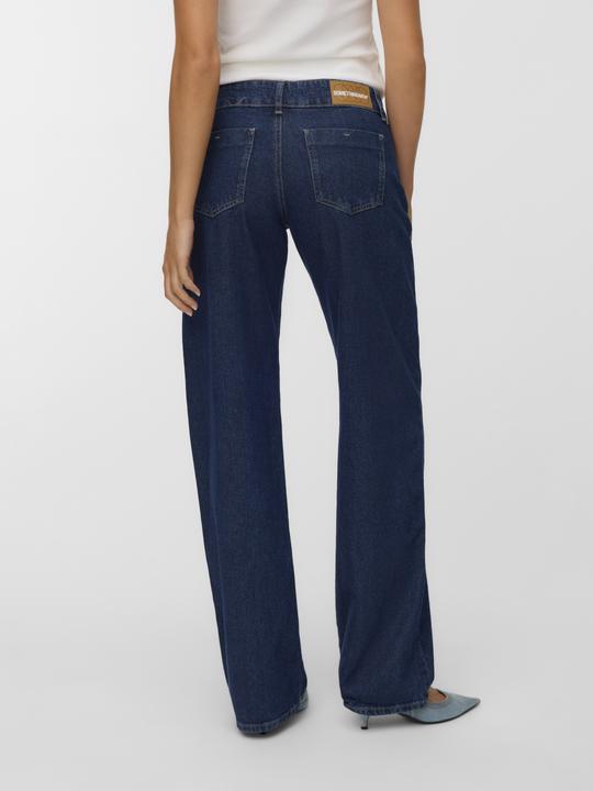 Actual product image Vero Moda SNRANCY Niedrige Taille Weiter Beinschnitt Jeans Weit geschnitten (W27/L30)