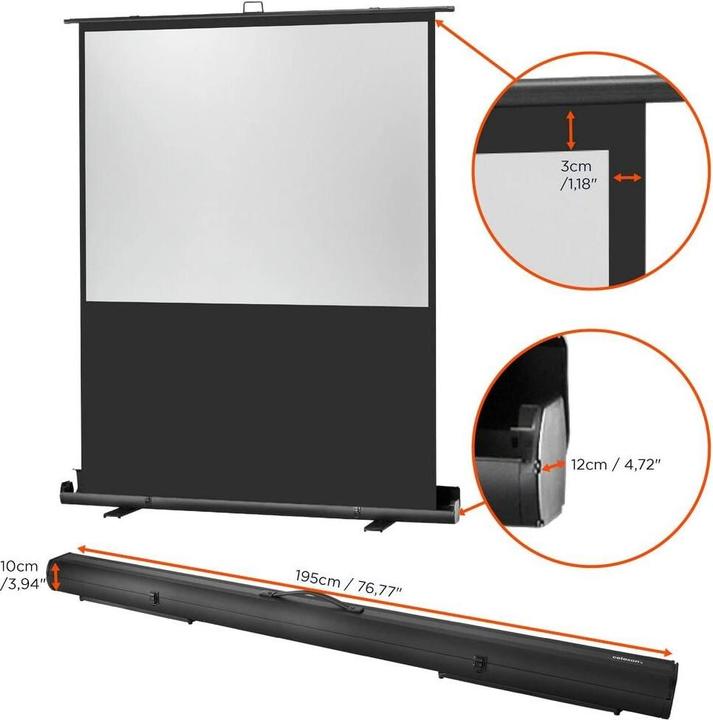 Actual product image Celexon Ultramobil Plus Professional (78", 16:9)
