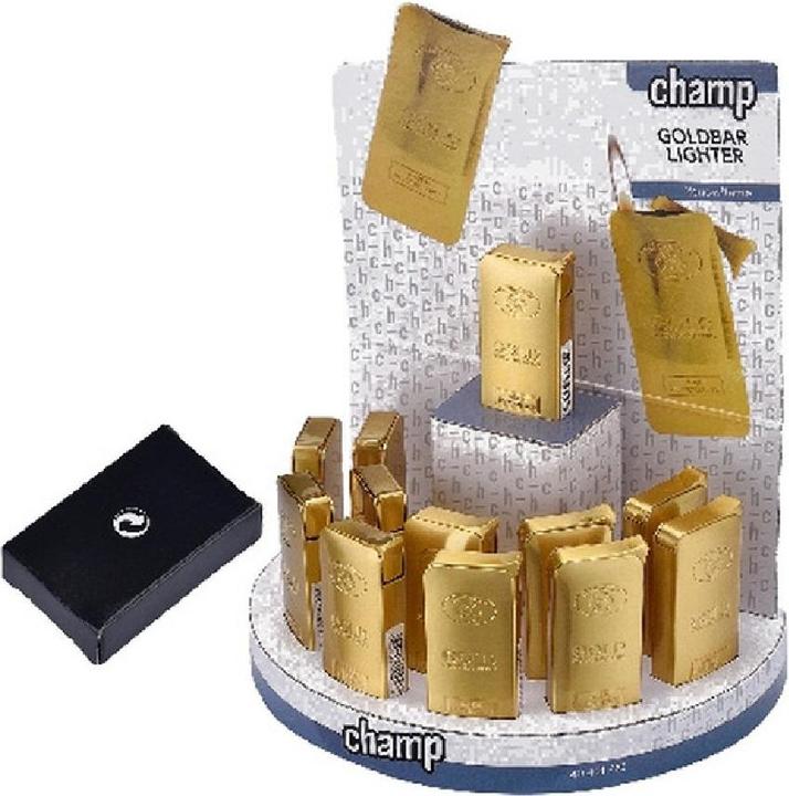 Actual product image Champ Gold bar lighter