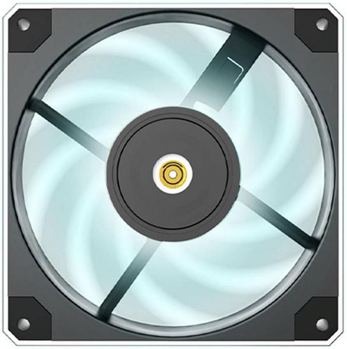 Montech Metal120 PWM Lüfter - 120 mm, schwarz (120 mm, 1 x)