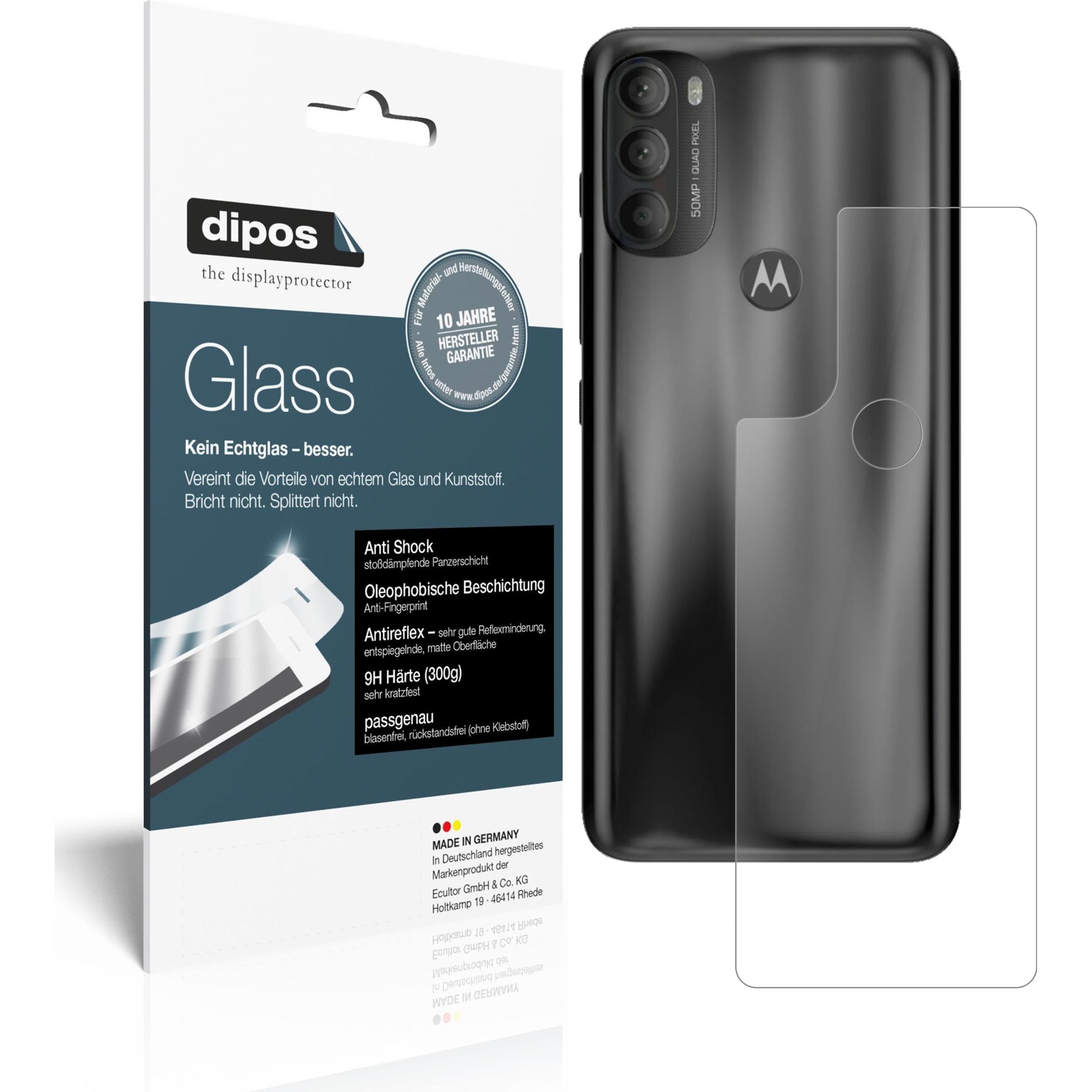 Dipos Displayschutz Anti-Shock (2 Stück, Motorola Moto G71), Smartphone Schutzfolie, Transparent