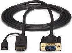 Produktbild StarTech 3ft HDMI To VGA Adapter Cable (0.90 m)