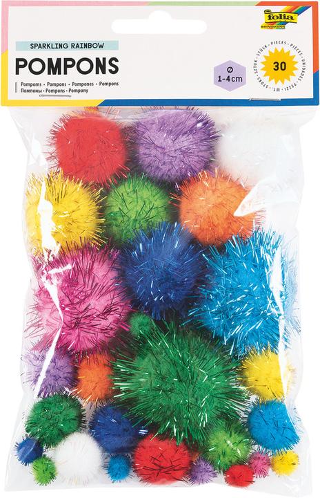 Actual product image Folia Wool pompoms