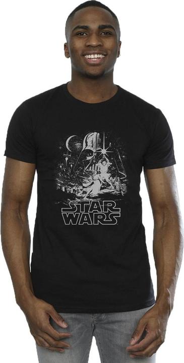 Immagine prodotto Star Wars New Hope Poster Maglietta Uomo (4XL)
