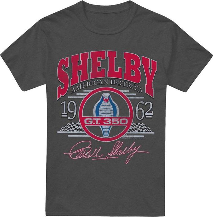 Produktbild Carroll Shelby Hotrod Arched TShirt meliert (M)