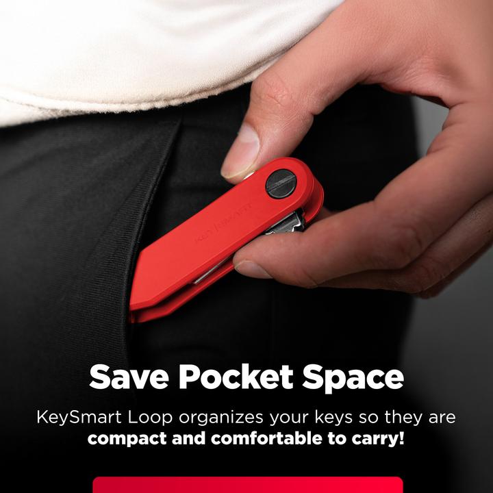 Actual product image Key Smart Loop Key Holder for AirTag