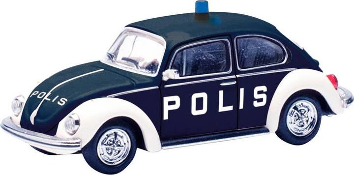 Herpa 097390 H0 Einsatzfahrzeug Modell Volkswagen Käfer 1303 "Polis" (Schweden)