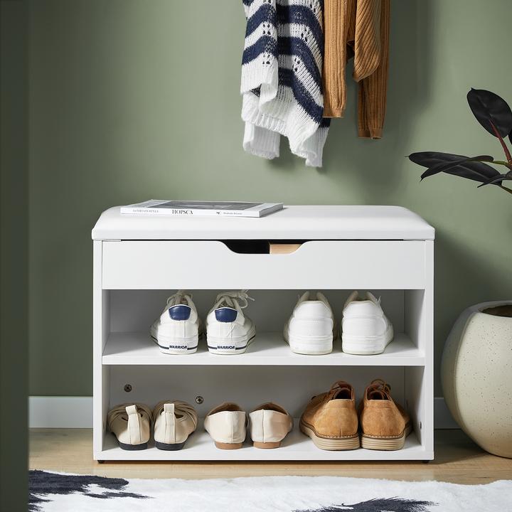 Produktbild SoBuy Schuhbank (60 x 30 x 44 cm)