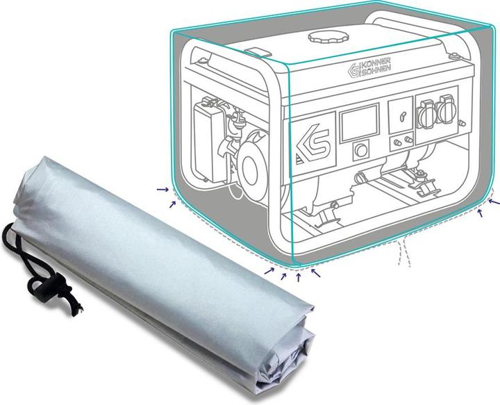 Könner & Söhnen Pokrowiec Na Generator 20 (20 W)