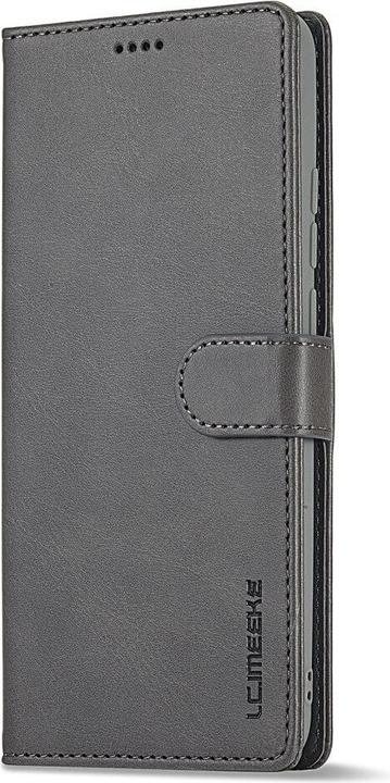 Actual product image LC.Imeeke Xiaomi Poco X5 - Leather Case Cover grey (Xiaomi Poco X5)